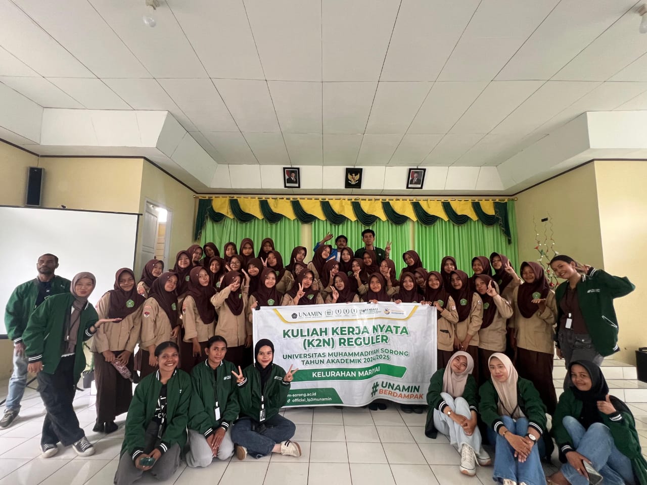 KKN UNAMIN Revitalisasi Kesadaran Hukum Bagi Pemuda dan Pelajar Sorong. 